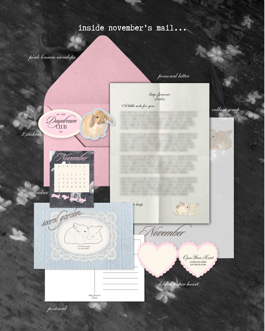 keep forever mail club subscription - international