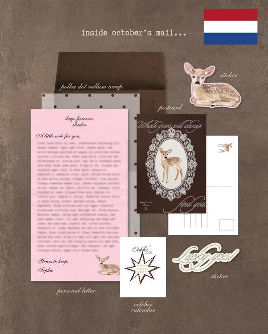 keep forever mail club subscription - netherlands
